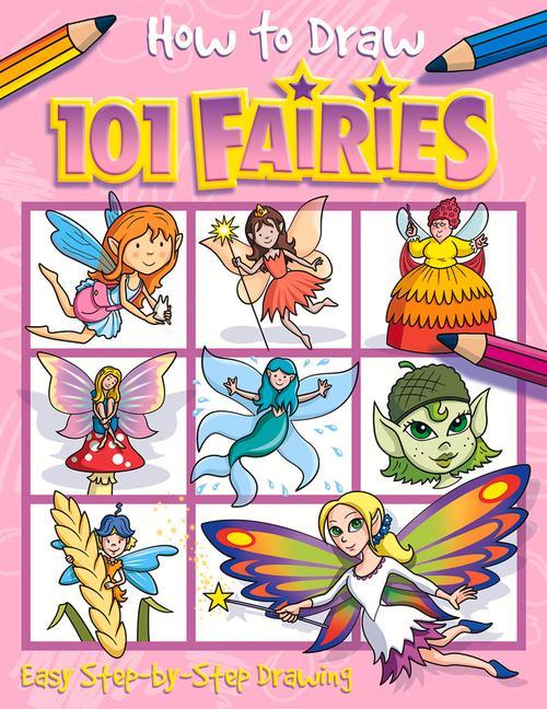 Vorderes Coverbild How to Draw 101 Fairies
