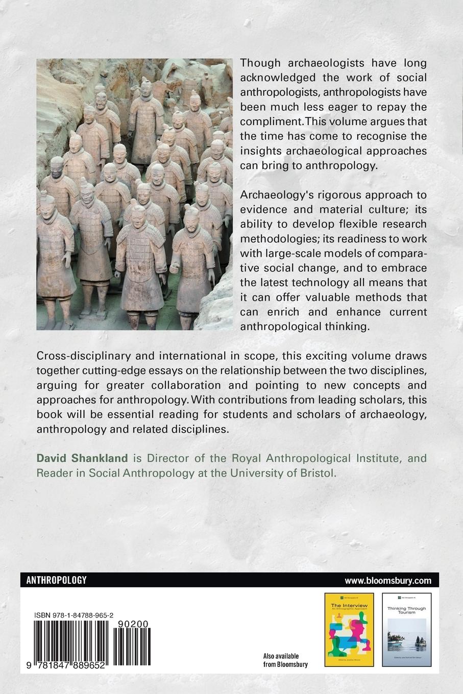 Rückseitencover Archaeology and Anthropology