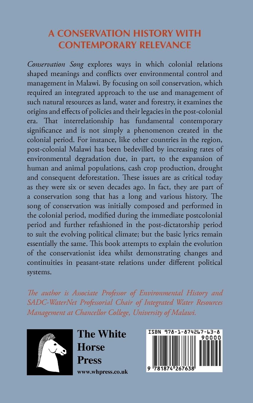 Rückseitencover Conservation Song