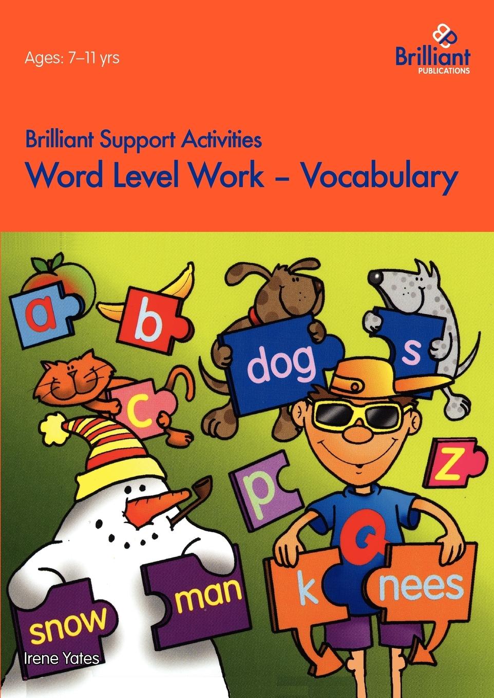 Vorderes Coverbild Word Level Work - Vocabulary (Brilliant Support Activities)