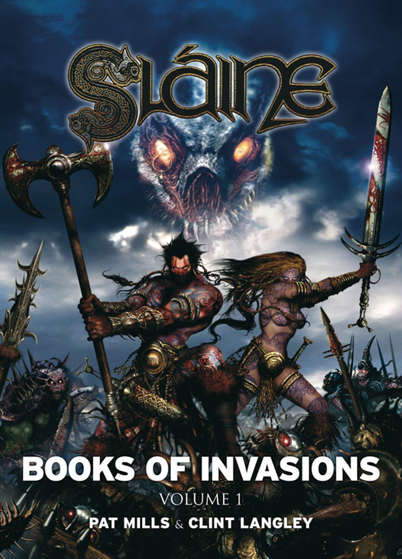 Vorderes Coverbild Sláine: Books of Invasions, Volume 1