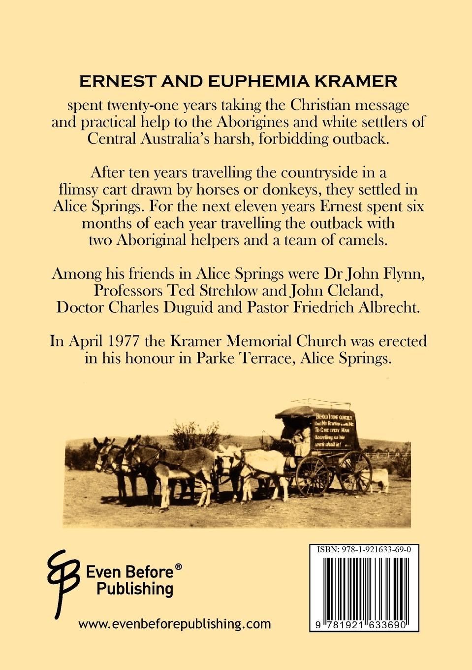 Rückseitencover Outback Evangelist