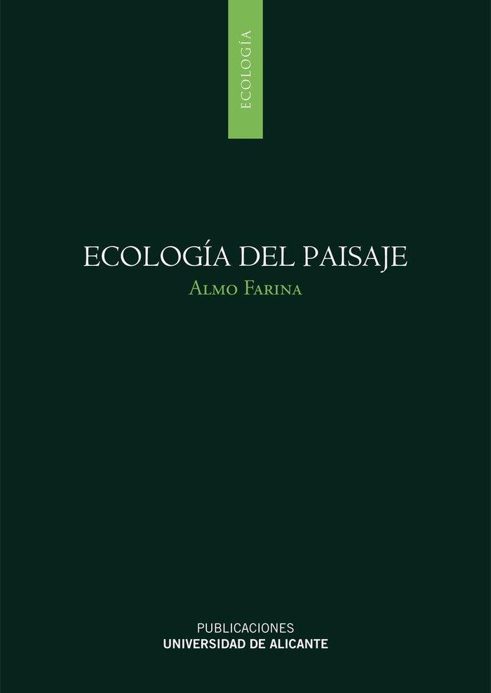 Vorderes Coverbild Ecología del paisaje