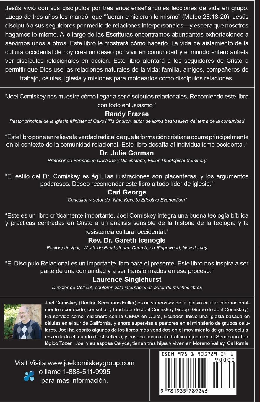 Rückseitencover El discípulo relacional