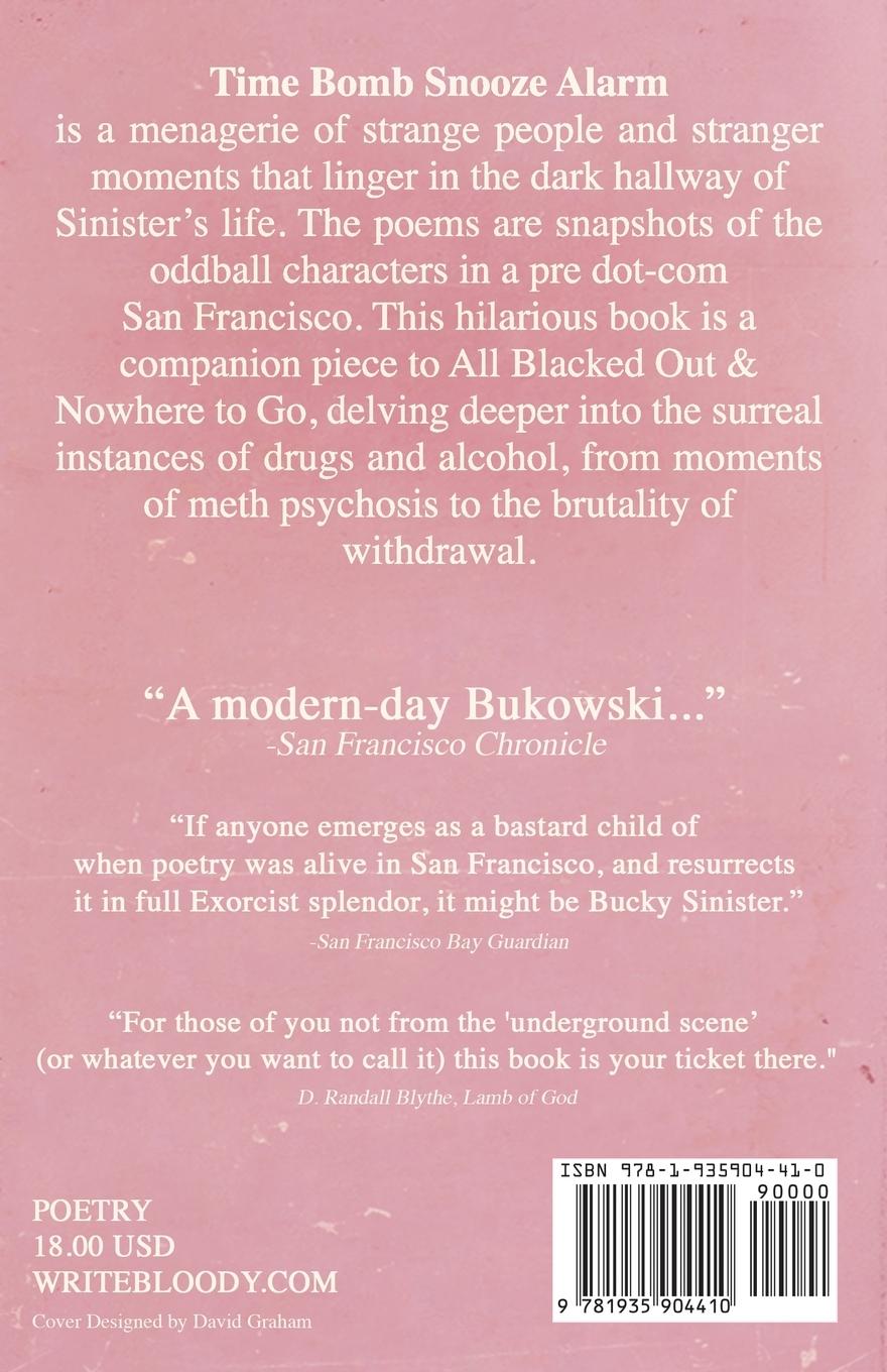 Rückseitencover Time Bomb Snooze Alarm