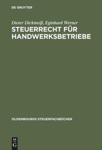 Vorderes Coverbild Steuerrecht für Handwerksbetriebe