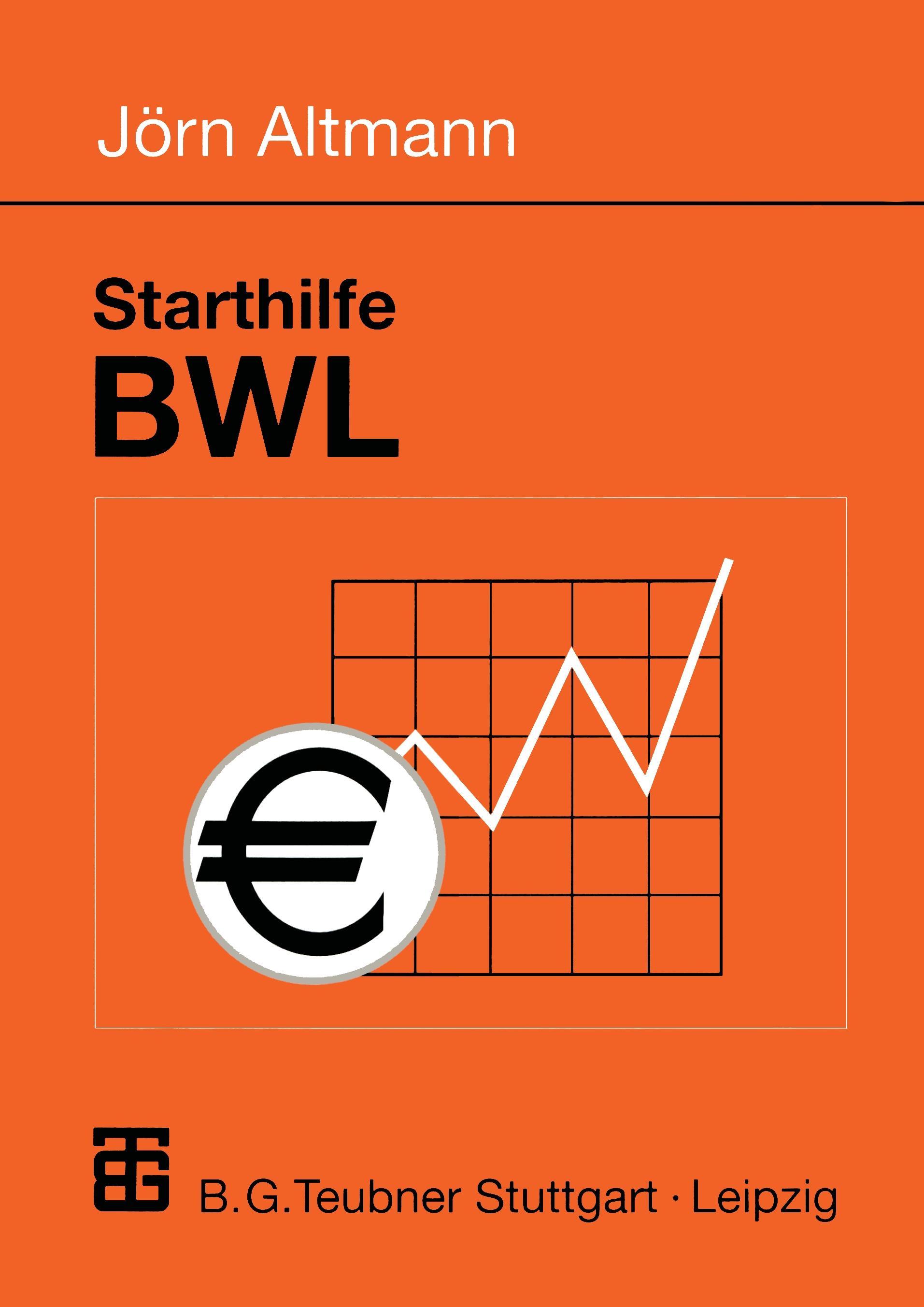 Vorderes Coverbild Starthilfe BWL