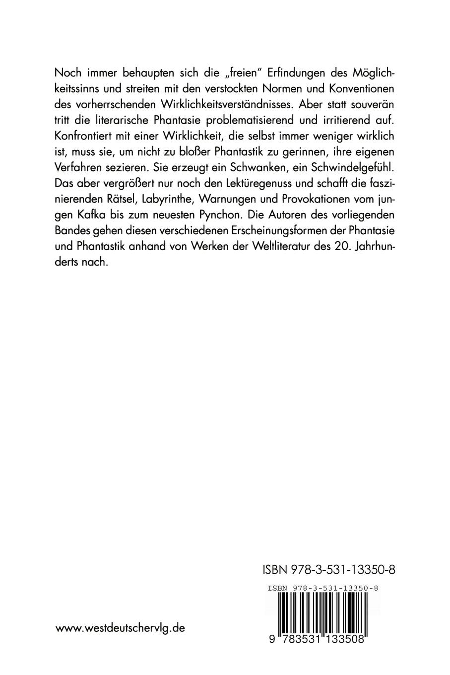 Rückseitencover Möglichkeitssinn