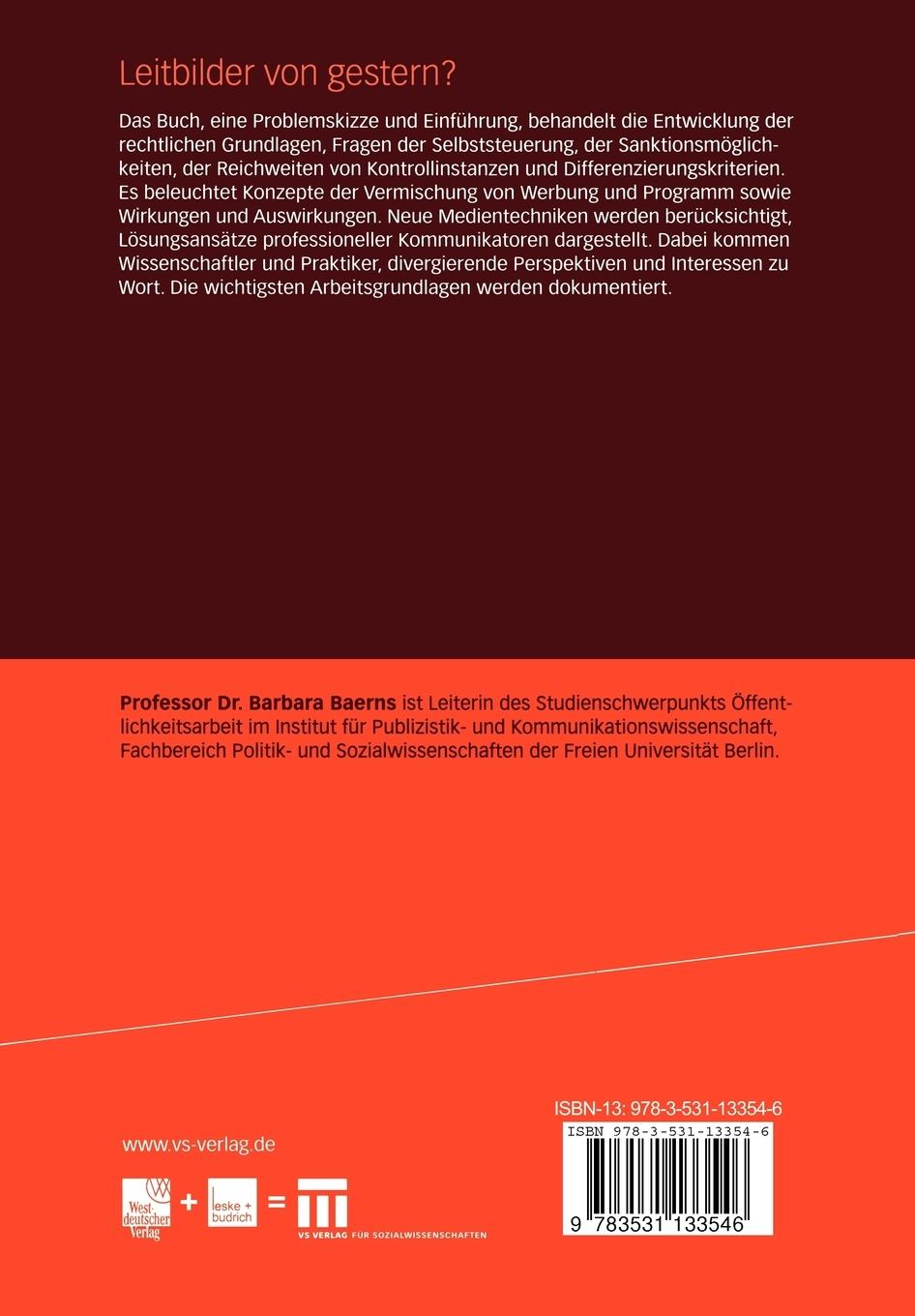 Rückseitencover Leitbilder von gestern?