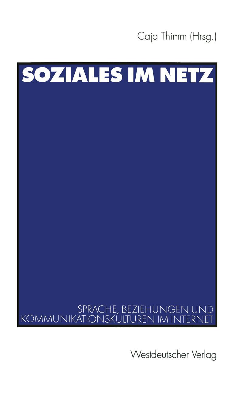 Vorderes Coverbild Soziales im Netz