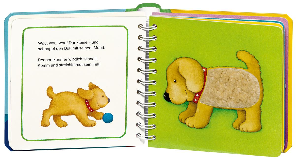 Beispielinhalt (Bild) Mein erstes Fühlbuch