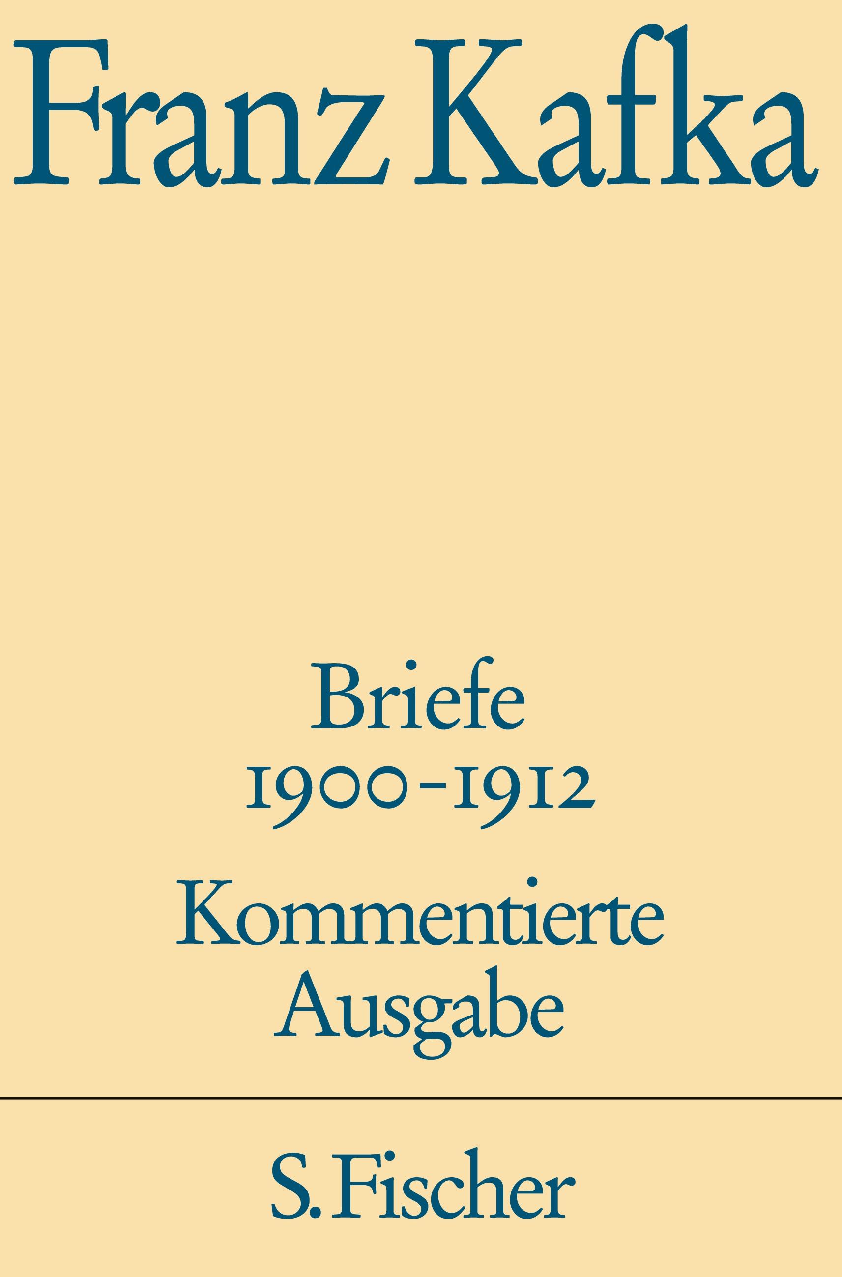 Vorderes Coverbild Briefe 1900-1912