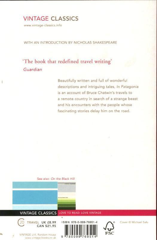 Rückseitencover In Patagonia