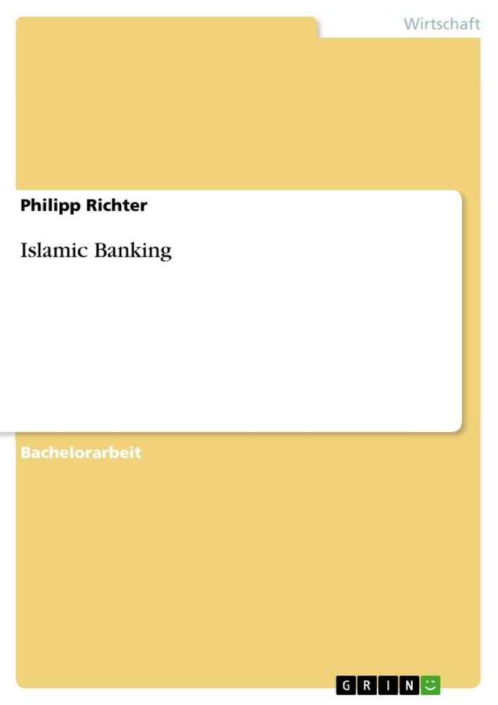 Vorderes Coverbild Islamic Banking