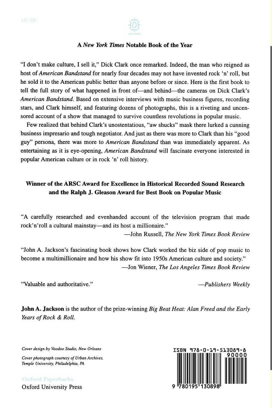 Rückseitencover American Bandstand