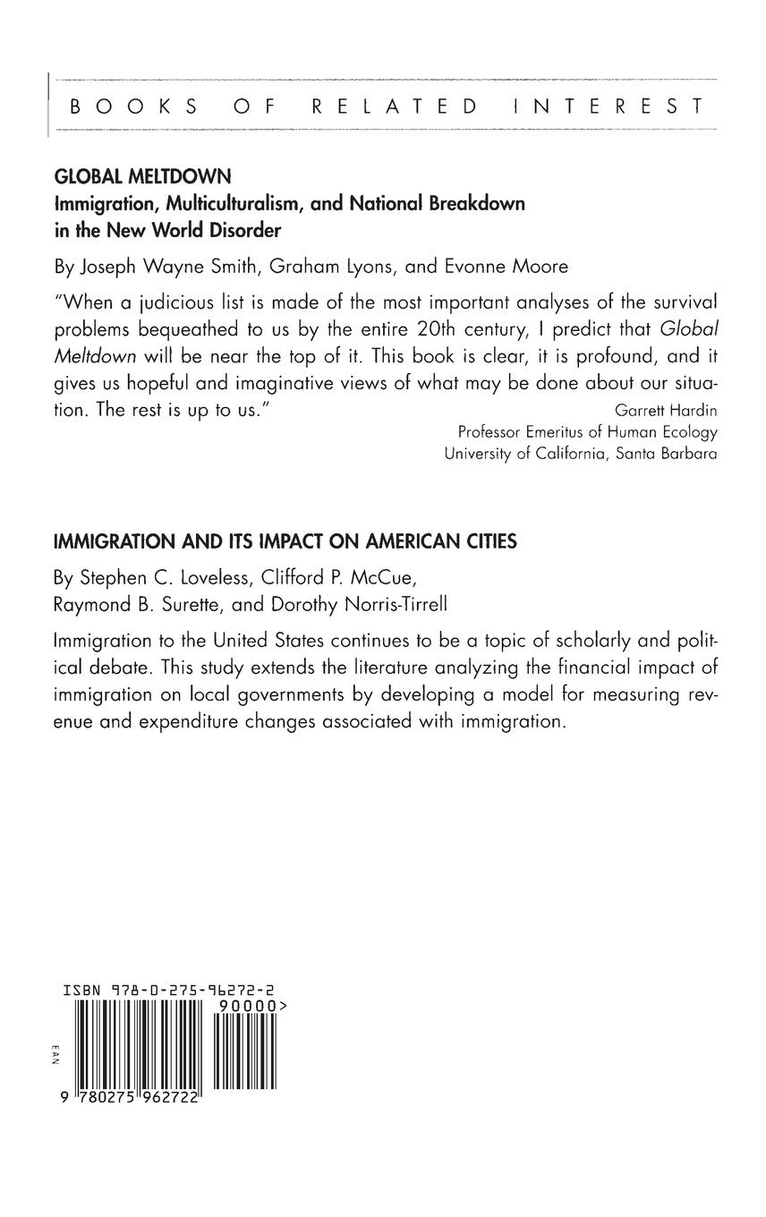 Rückseitencover Huddled Masses, Muddled Laws