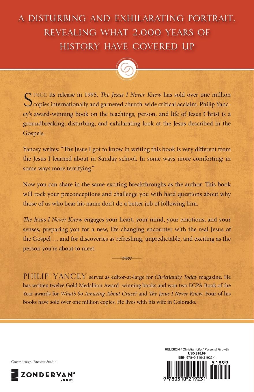 Rückseitencover The Jesus I Never Knew