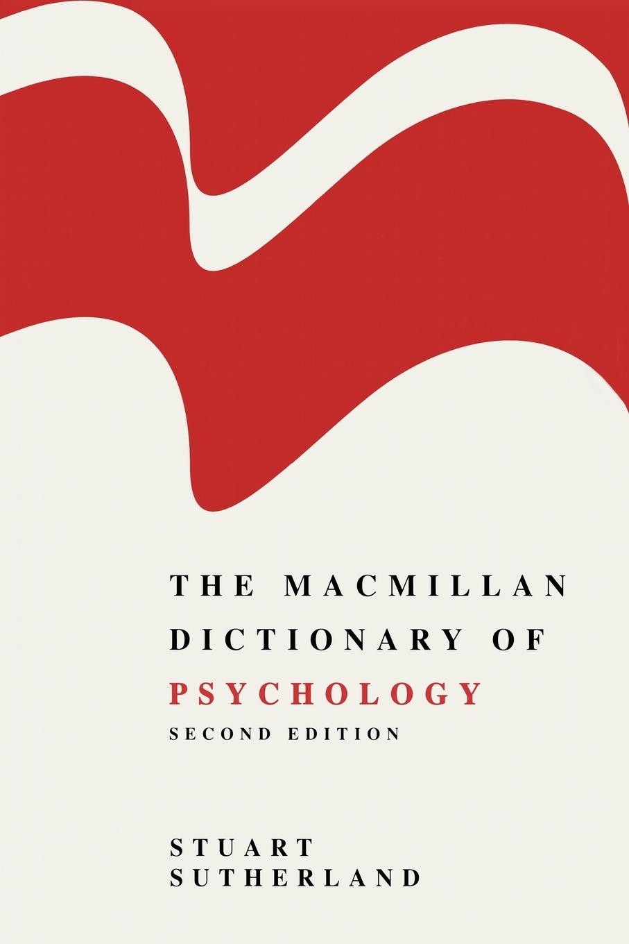 Vorderes Coverbild The Macmillan Dictionary of Psychology
