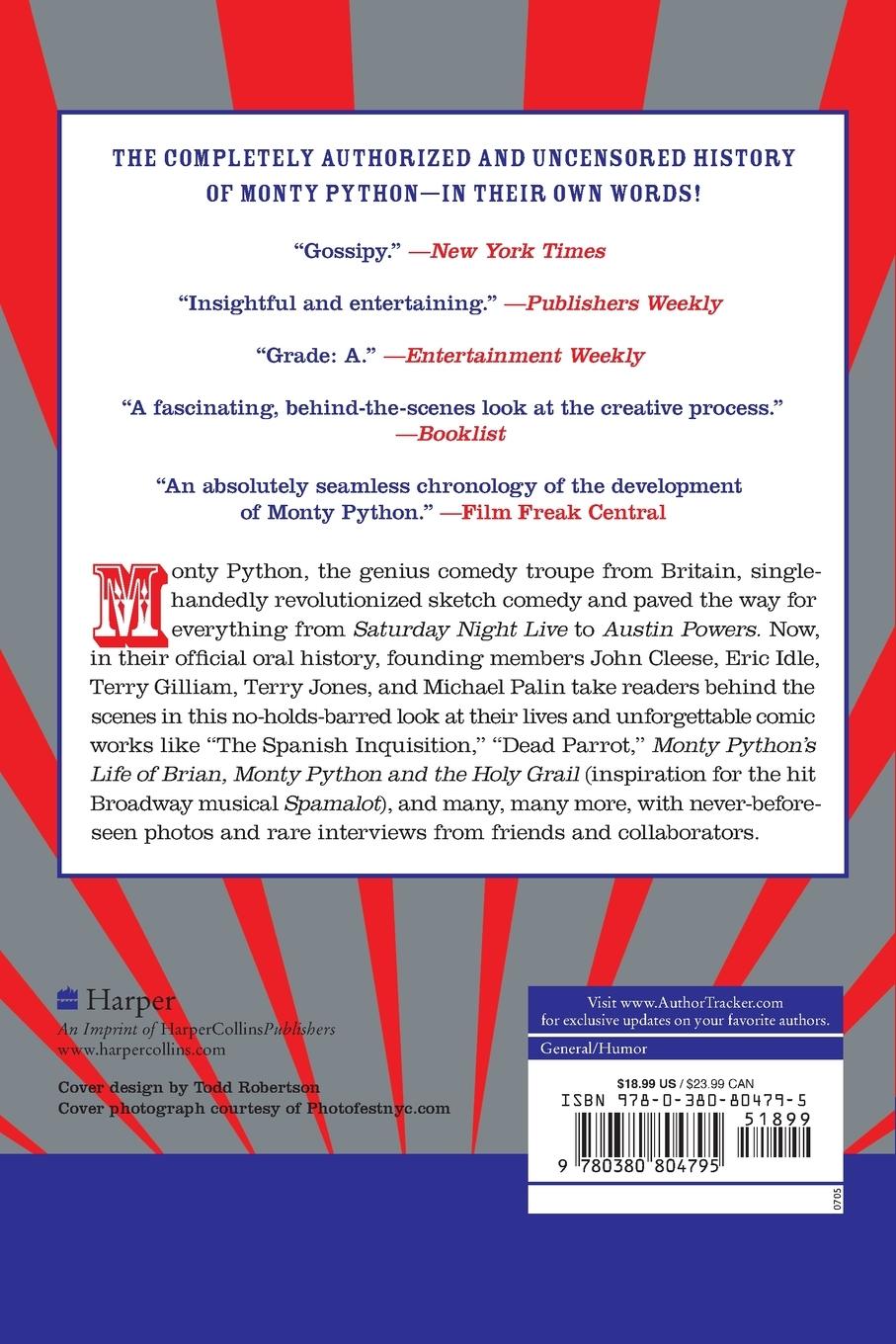 Rückseitencover Monty Python Speaks!