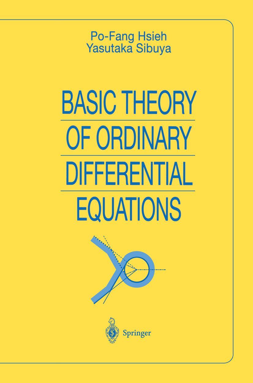 Vorderes Coverbild Basic Theory of Ordinary Differential Equations