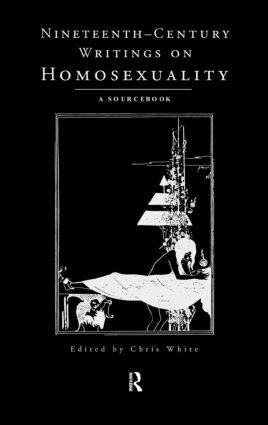 Vorderes Coverbild Nineteenth-Century Writings on Homosexuality