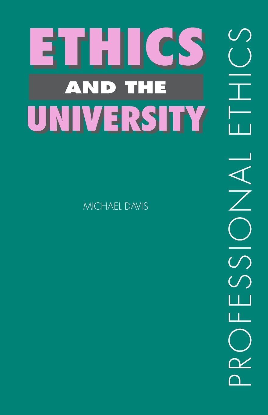 Vorderes Coverbild Ethics and the University