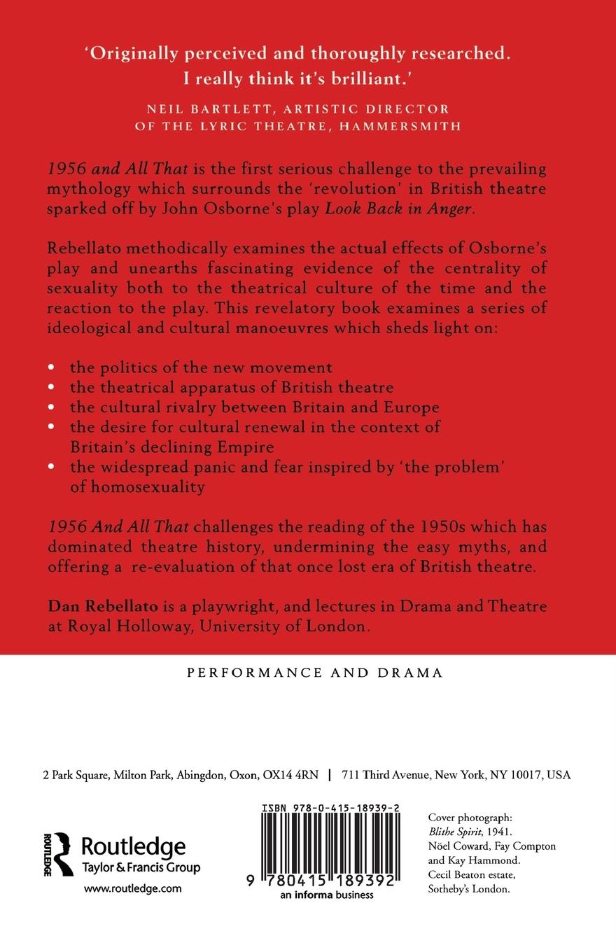 Rückseitencover 1956 and All That