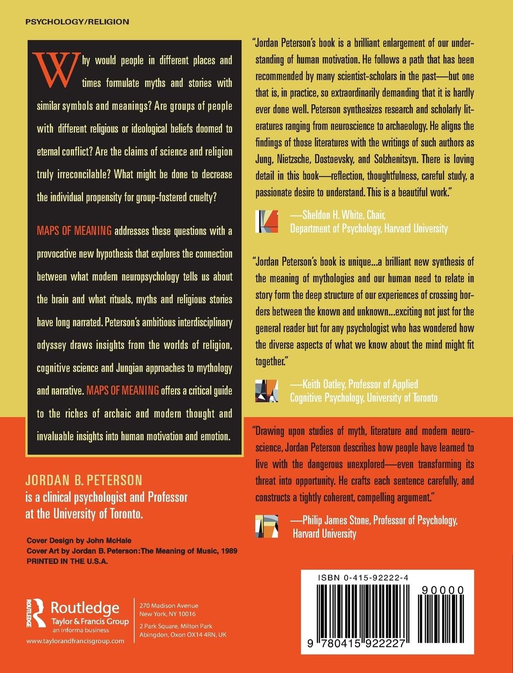 Rückseitencover Maps of Meaning