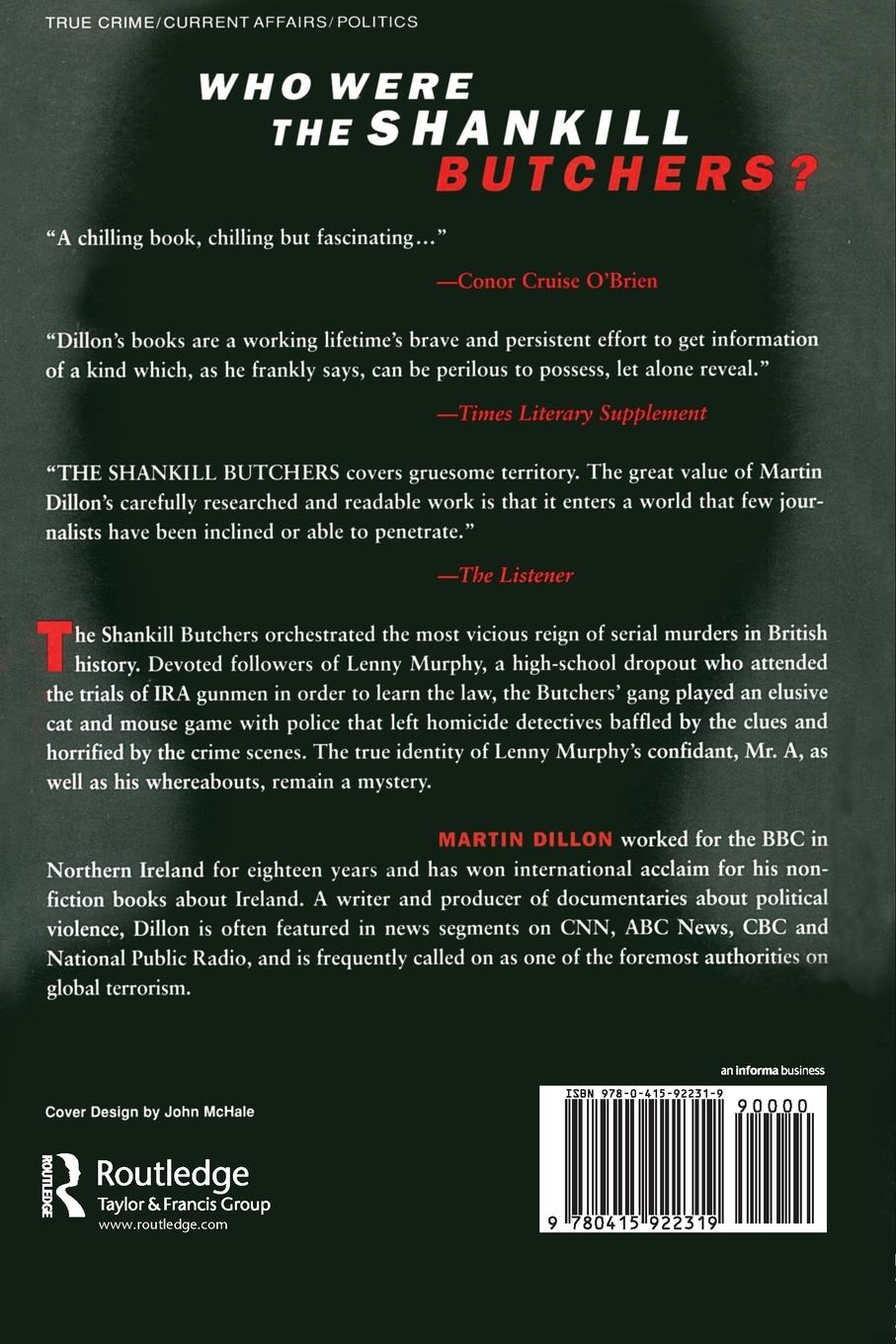 Rückseitencover The Shankill Butchers