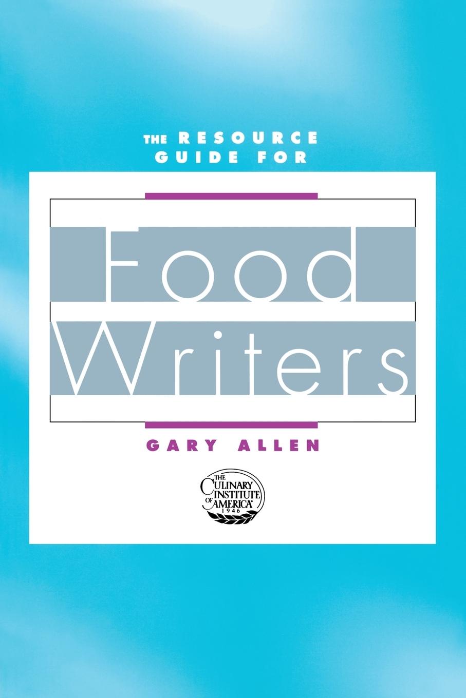 Vorderes Coverbild Resource Guide for Food Writers