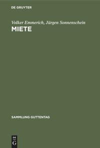 Vorderes Coverbild Miete