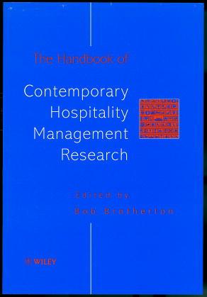Vorderes Coverbild Contemporary Hospitality Management Research