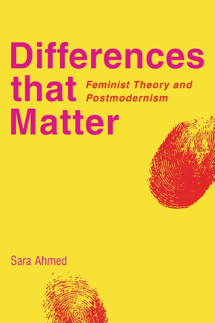 Vorderes Coverbild Differences That Matter