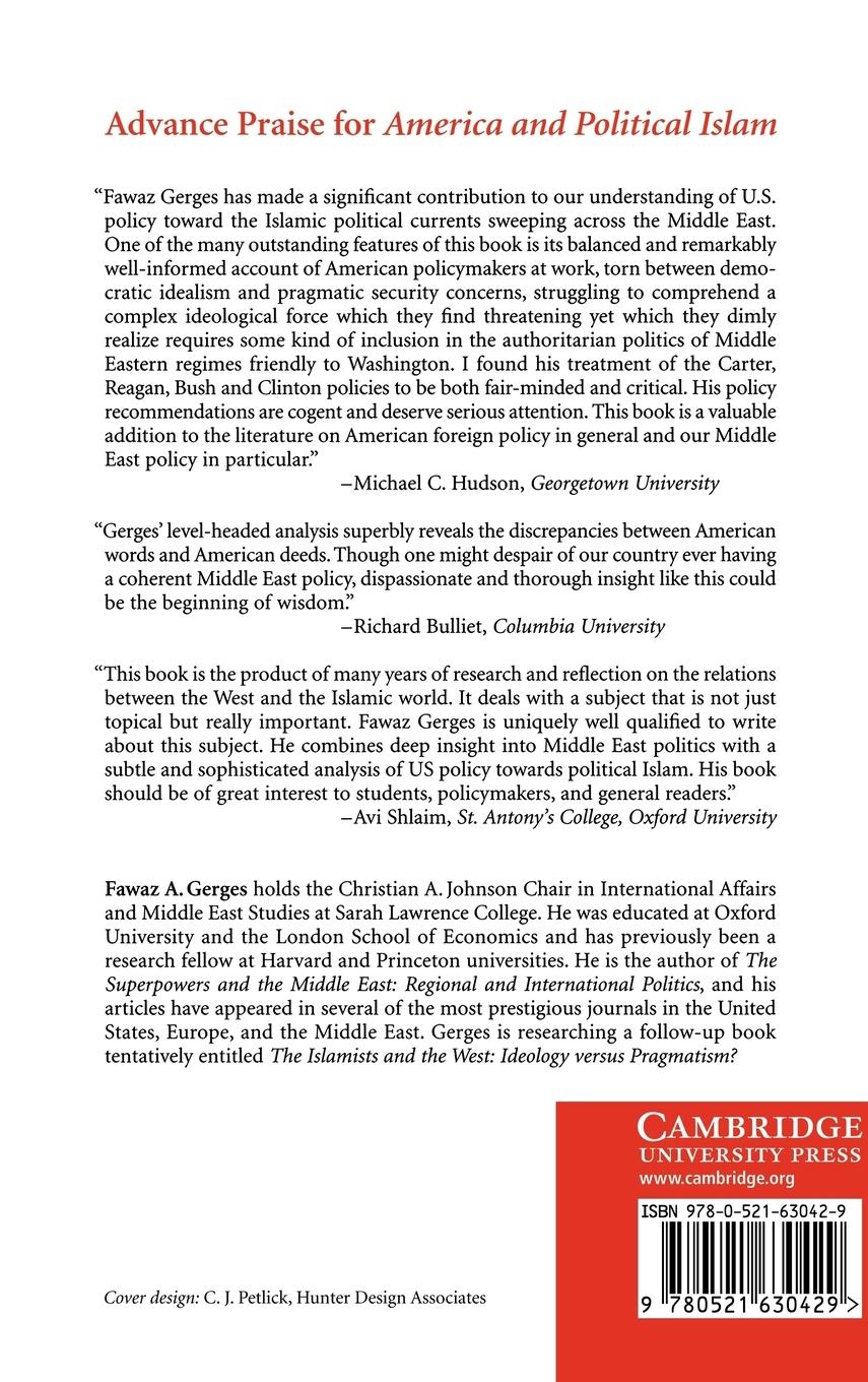 Rückseitencover America and Political Islam