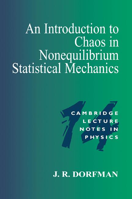 Vorderes Coverbild An Introduction to Chaos in Nonequilibrium Statistical Mechanics