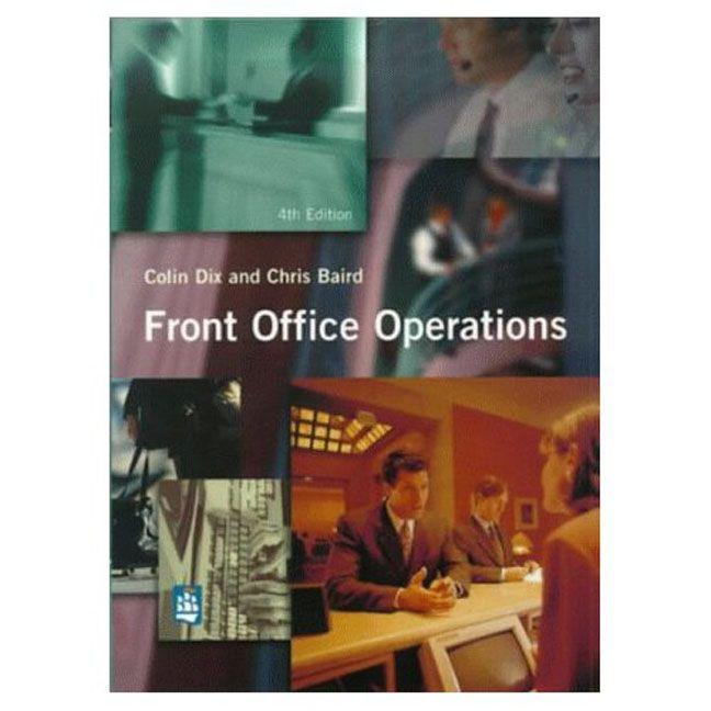 Vorderes Coverbild Front Office Operations