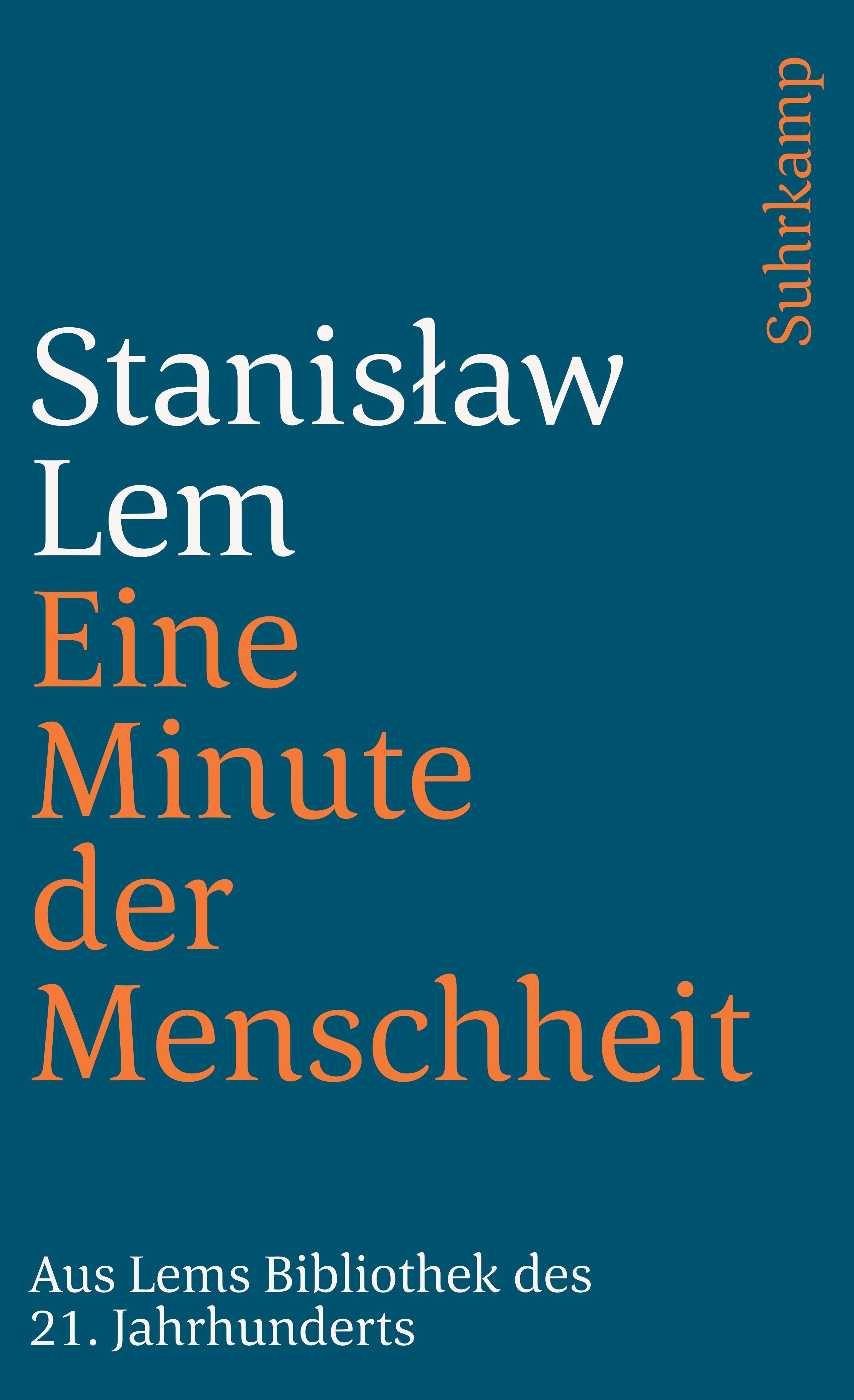 Vorderes Coverbild Eine Minute der Menschheit