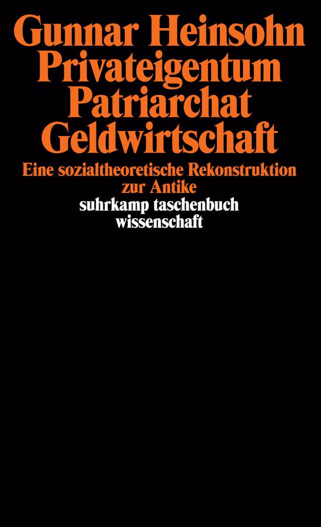 Vorderes Coverbild Privateigentum, Patriarchat, Geldwirtschaft