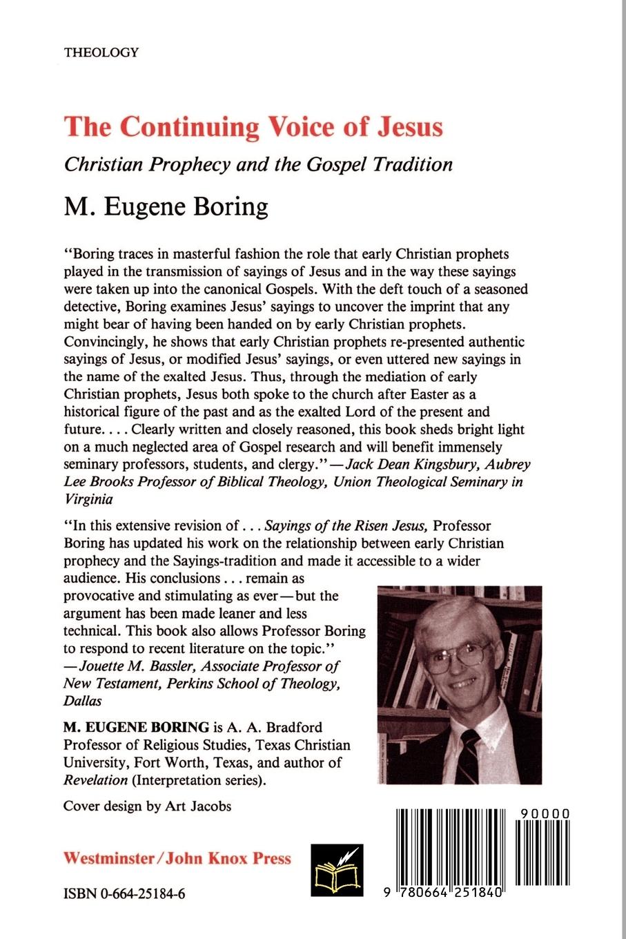 Rückseitencover The Continuing Voice of Jesus