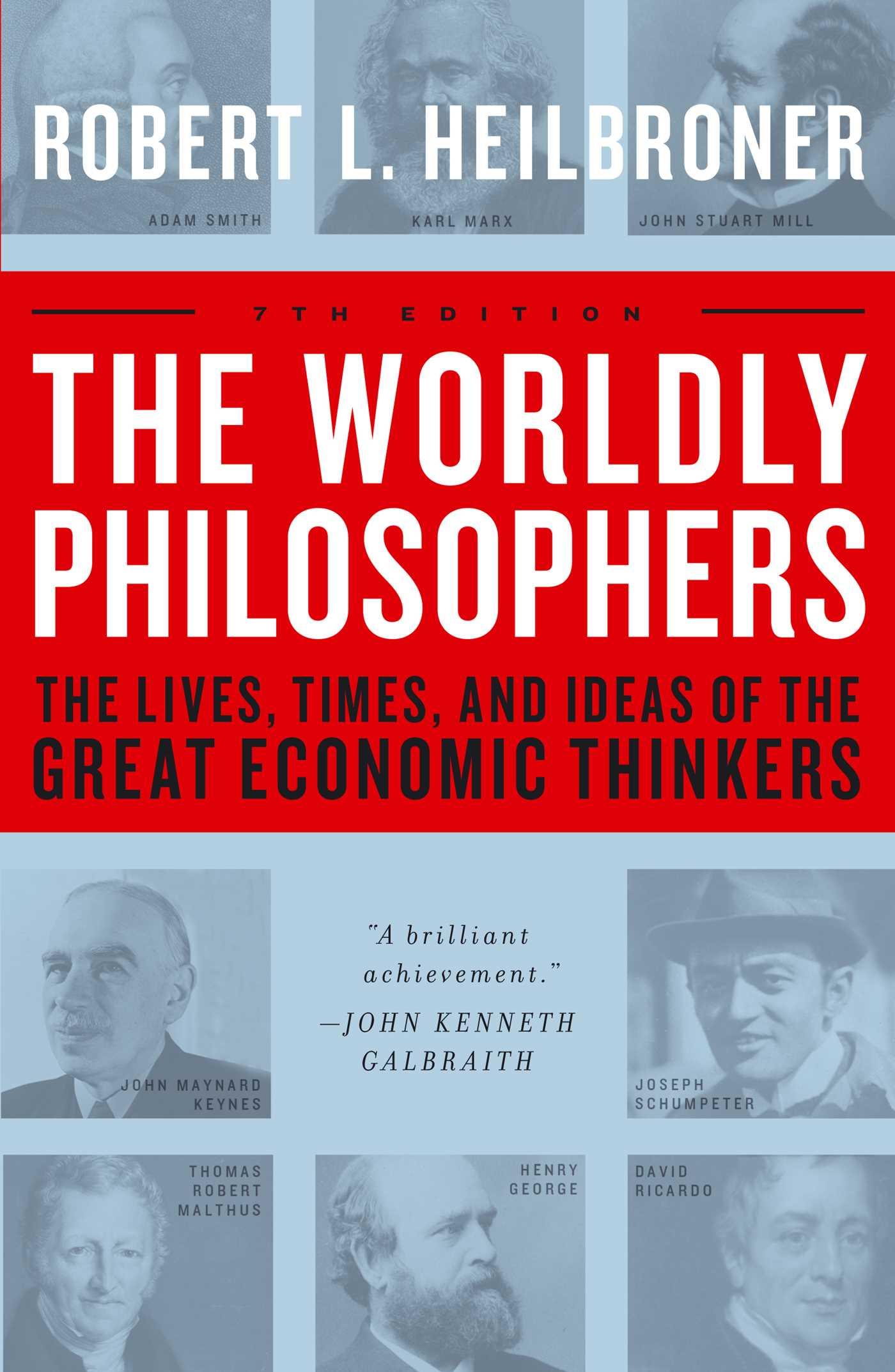 Vorderes Coverbild The Worldly Philosophers