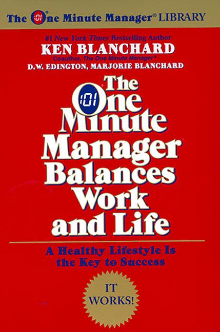 Vorderes Coverbild The One Minute Manager Balances Work & Life