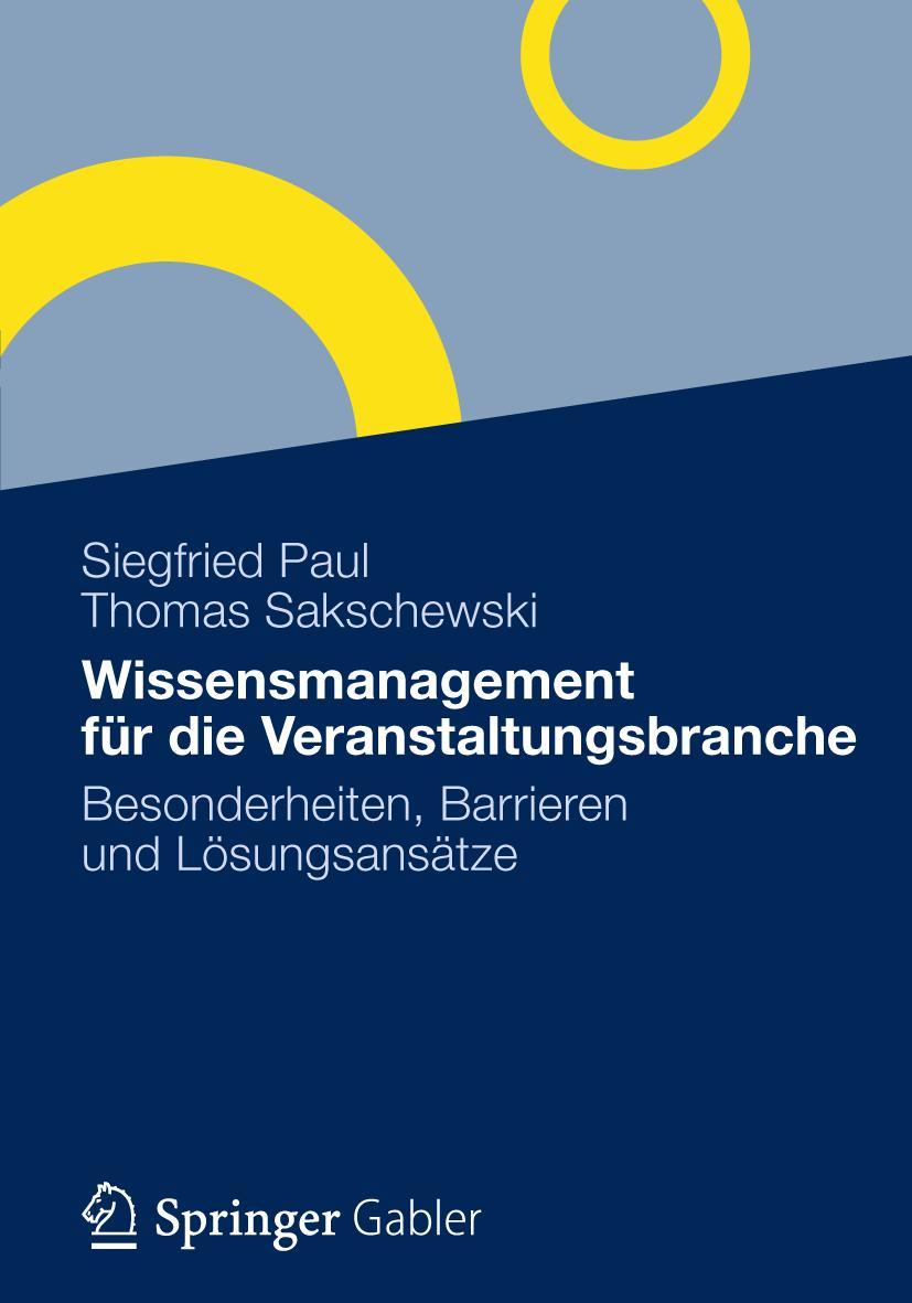 Vorderes Coverbild Wissensmanagement für die Veranstaltungsbranche