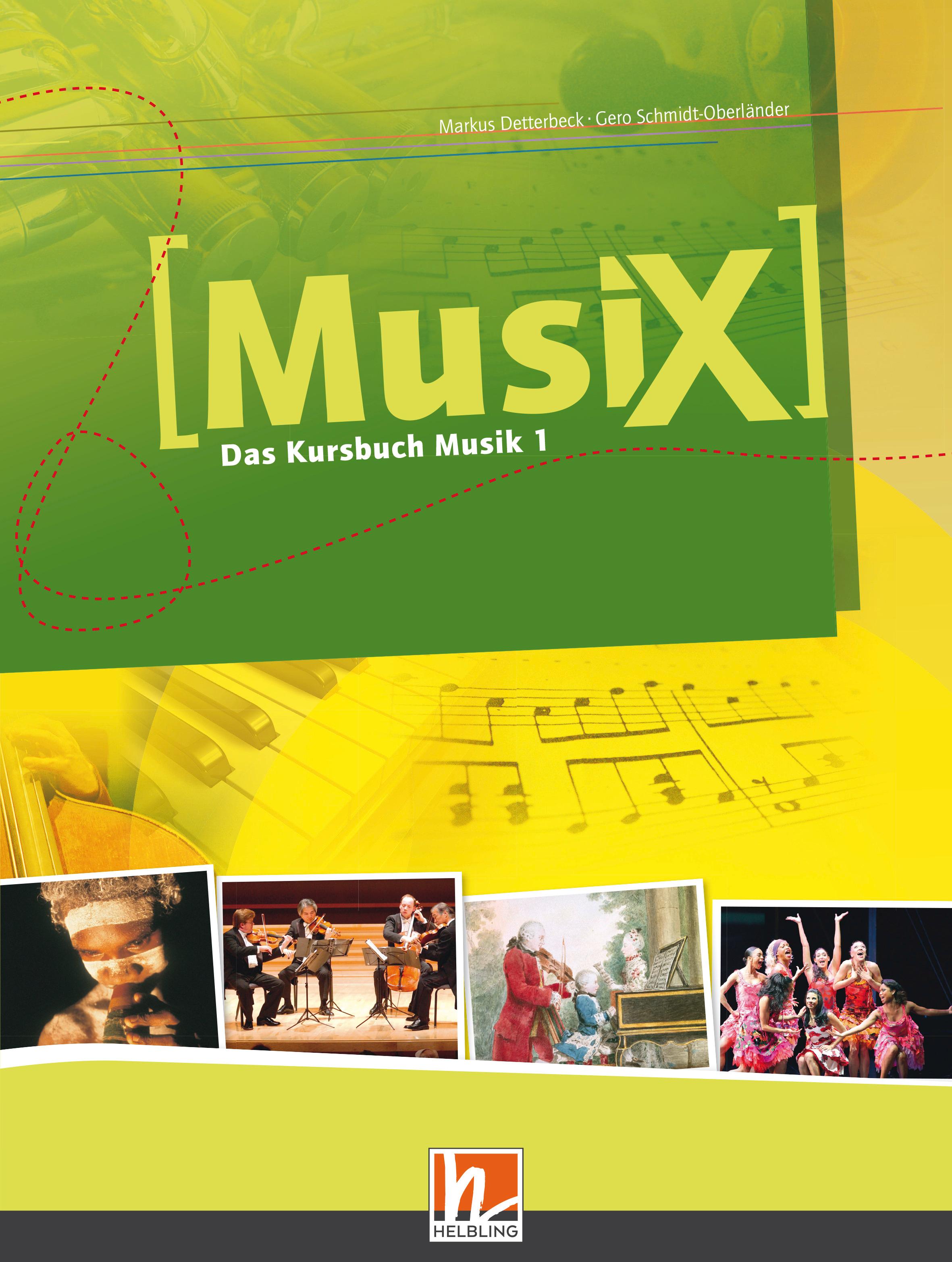 Vorderes Coverbild MusiX 1. Schülerband. Ausgabe Deutschland
