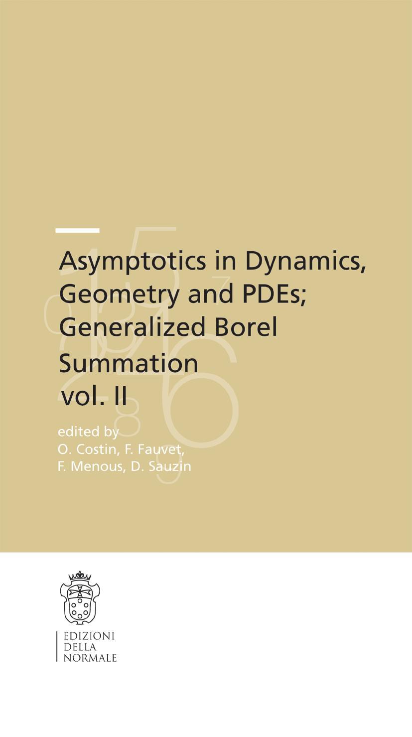 Vorderes Coverbild Asymptotics in Dynamics, Geometry and Pdes; Generalized Borel Summation