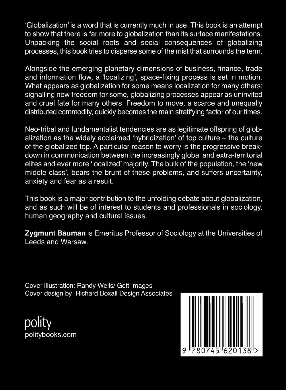 Rückseitencover Globalization