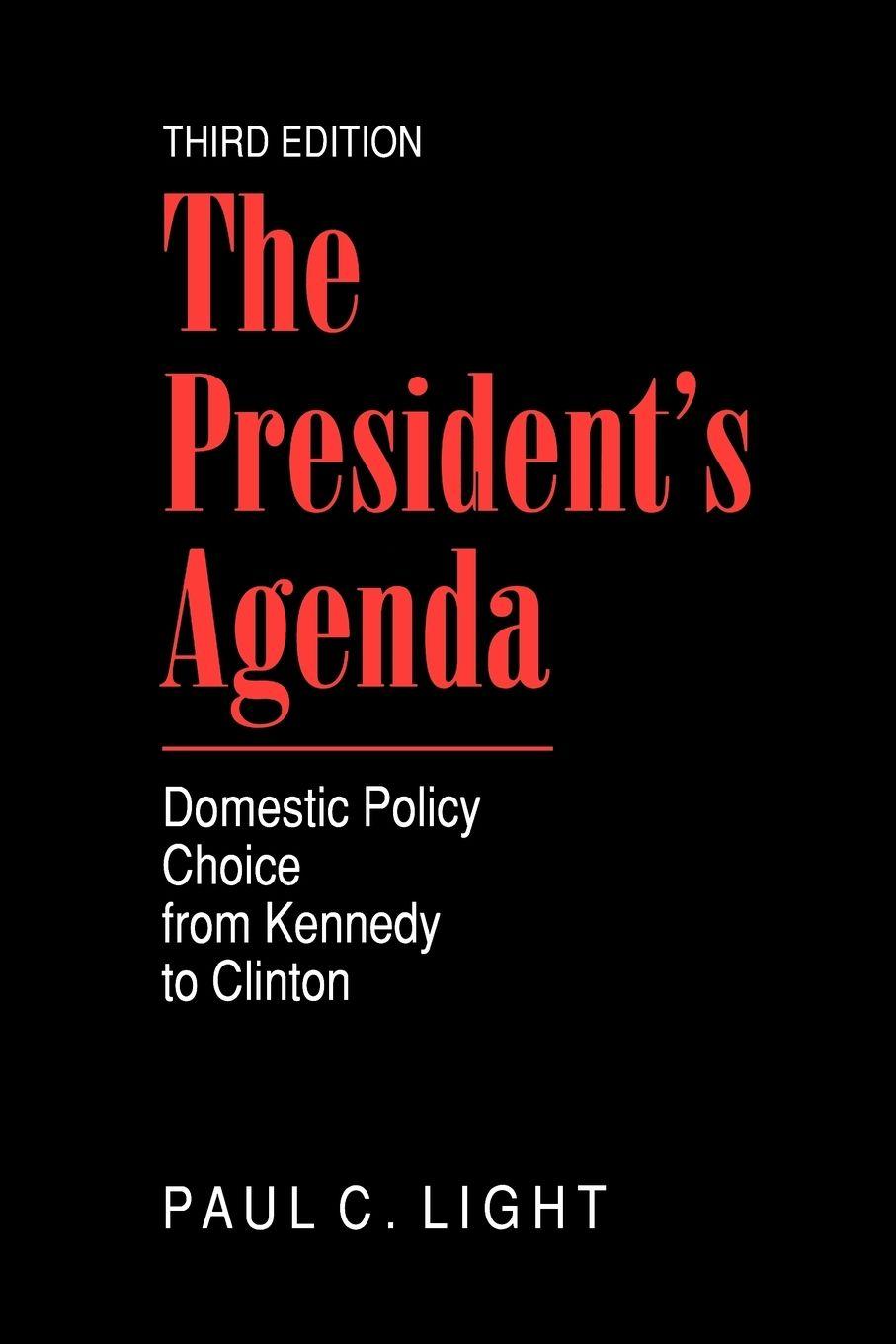 Vorderes Coverbild The President's Agenda