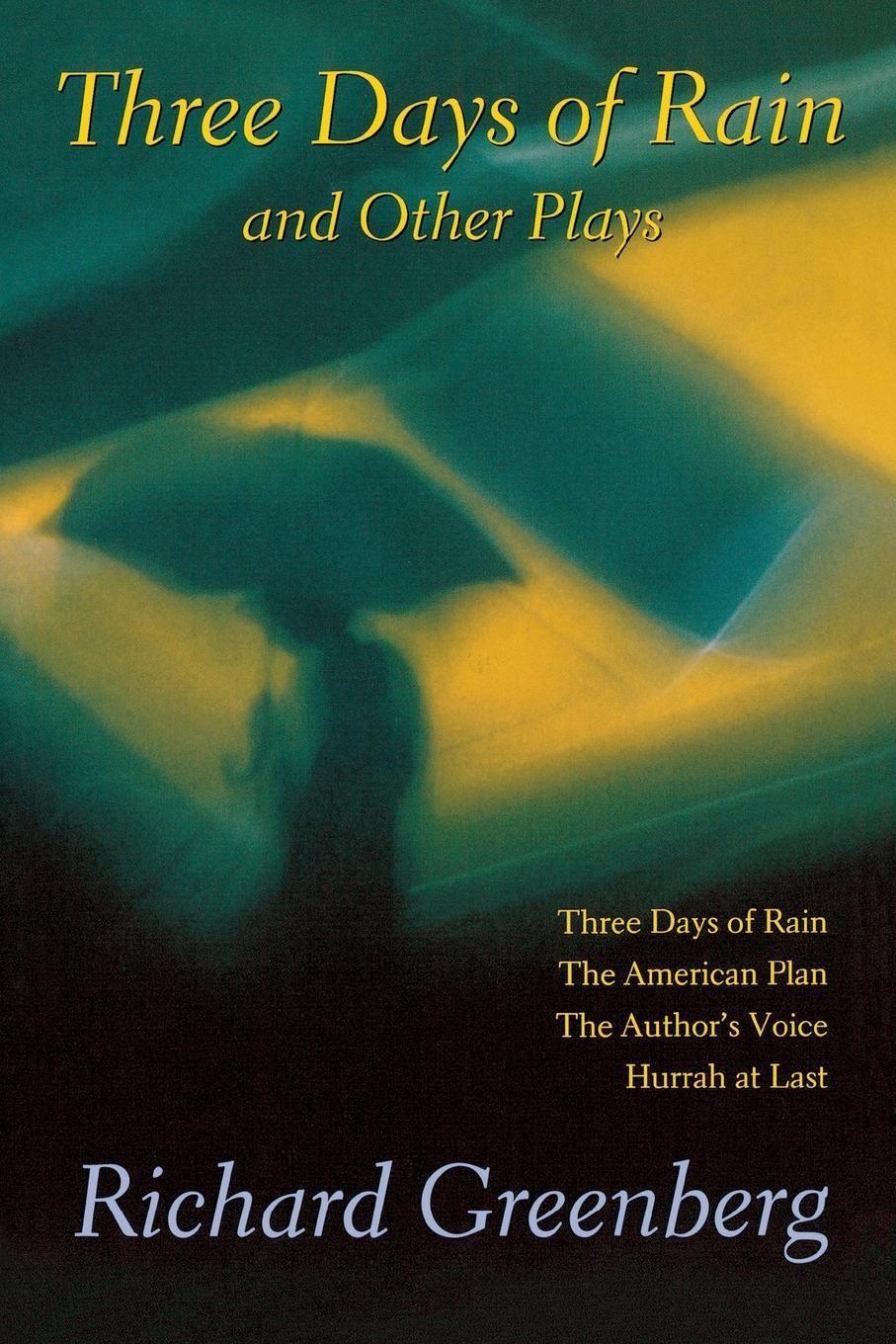 Vorderes Coverbild Three Days of Rain and Other Plays