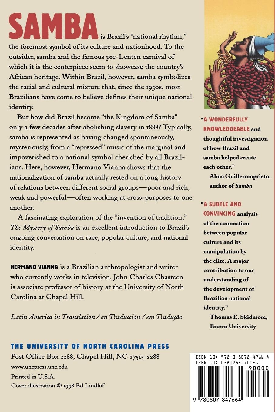 Rückseitencover The Mystery of Samba