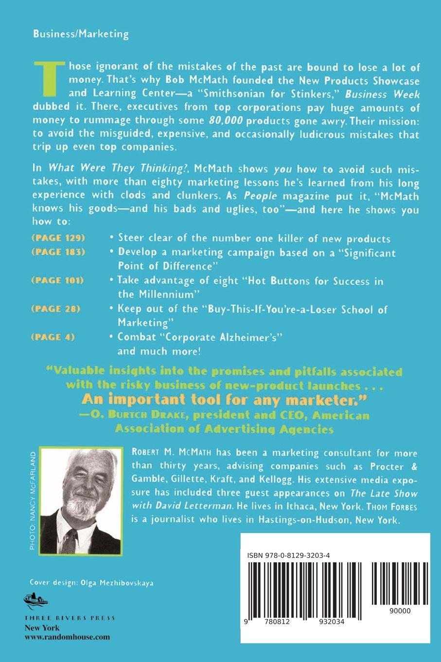 Rückseitencover What Were They Thinking?