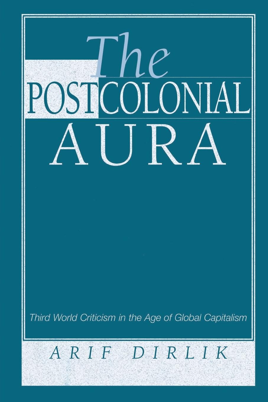 Vorderes Coverbild The Postcolonial Aura